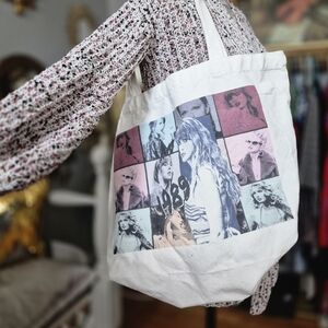 Taylor Swift 1989 Eras Tour Canvas Tote Bag